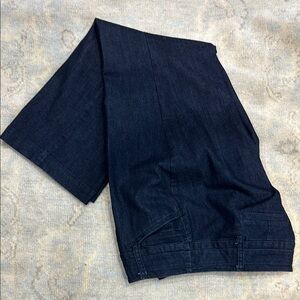 W62 Plus Size Trouser Jeans 20W Wide Leg Stretch Dressy Denim
